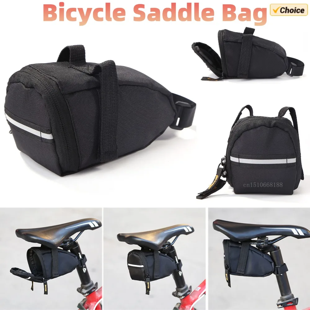 Mountain Biking Fanny Pack - 1L 自転車バッグ防水マウンテンバイクサドル収納シートリアツールポーチ屋外サイクリングアクセサリーユニバーサル吐出バッグ