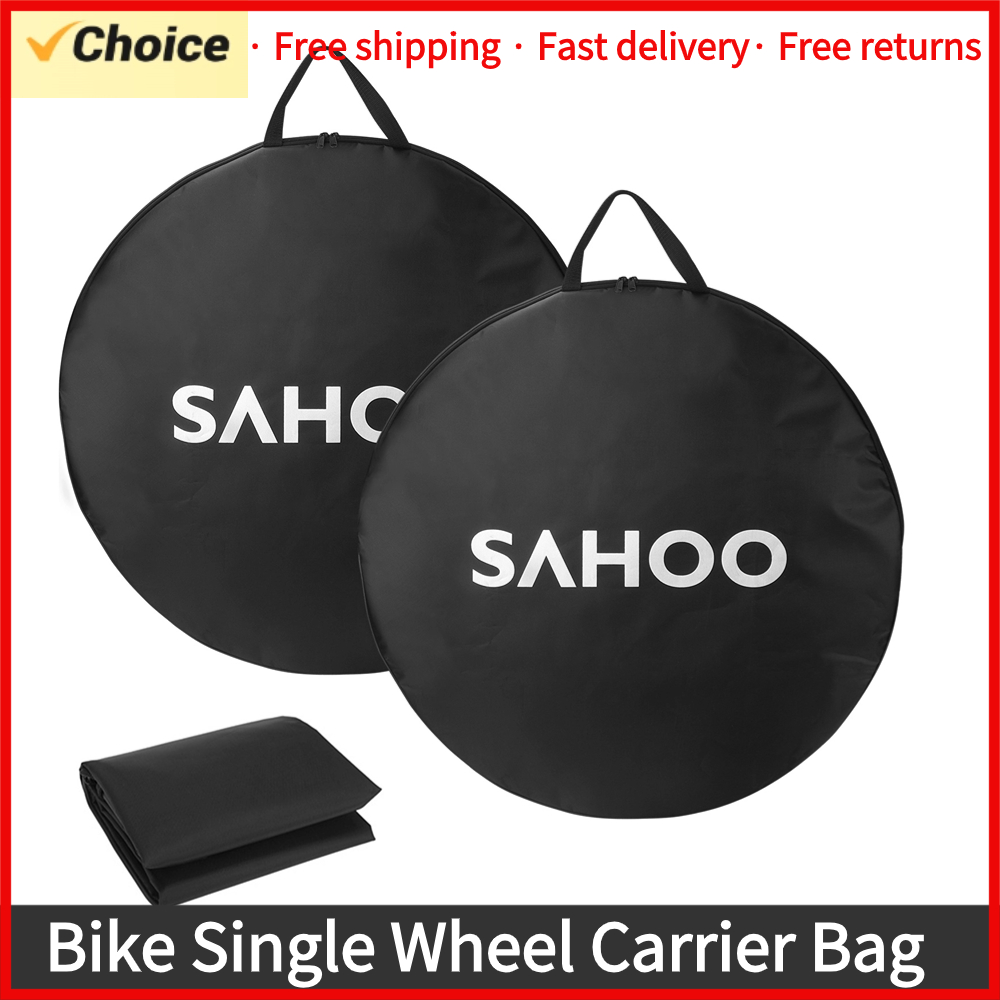 Mountain Biking Backpack - Sahoo-シングルホイール自転車トラベルケース、ロードマウンテンバイクキャリングパッケージ、サイクリング用品、69cm、27.2 