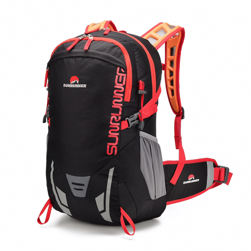Mountain Biking Backpack - 35L ハイキングバックパックバッグ大容量旅行キャンプ登山バックパッキング軽量サイクリングバイク自転車スポーツバッグ