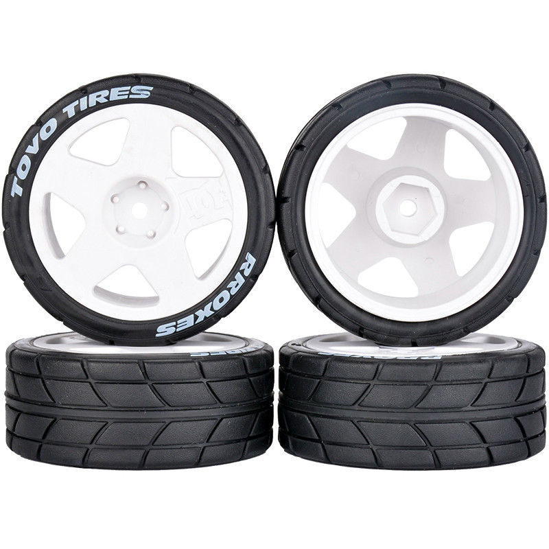 Tire Insert Foam - 4 個レーシングロードゴムタイヤホイール 65 ミリメートル × 26.5