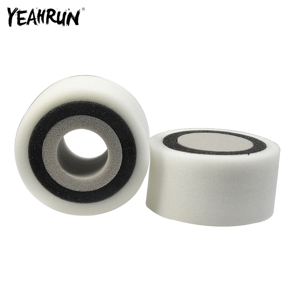 Tire Insert Foam - Yeahrun-rcクローラーカー用ソフトインサートフォームホイールタイヤ、デュアルステージフォームパーツ、diyパーツ、2.2 