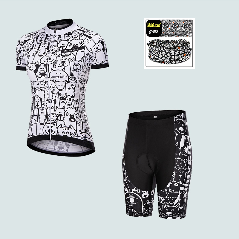 Mountain Biking Shorts Women - 女性用サイクリングジャージースーツ、半袖ショーツ、マウンテンロードバイク服、サイクリング用品、夏