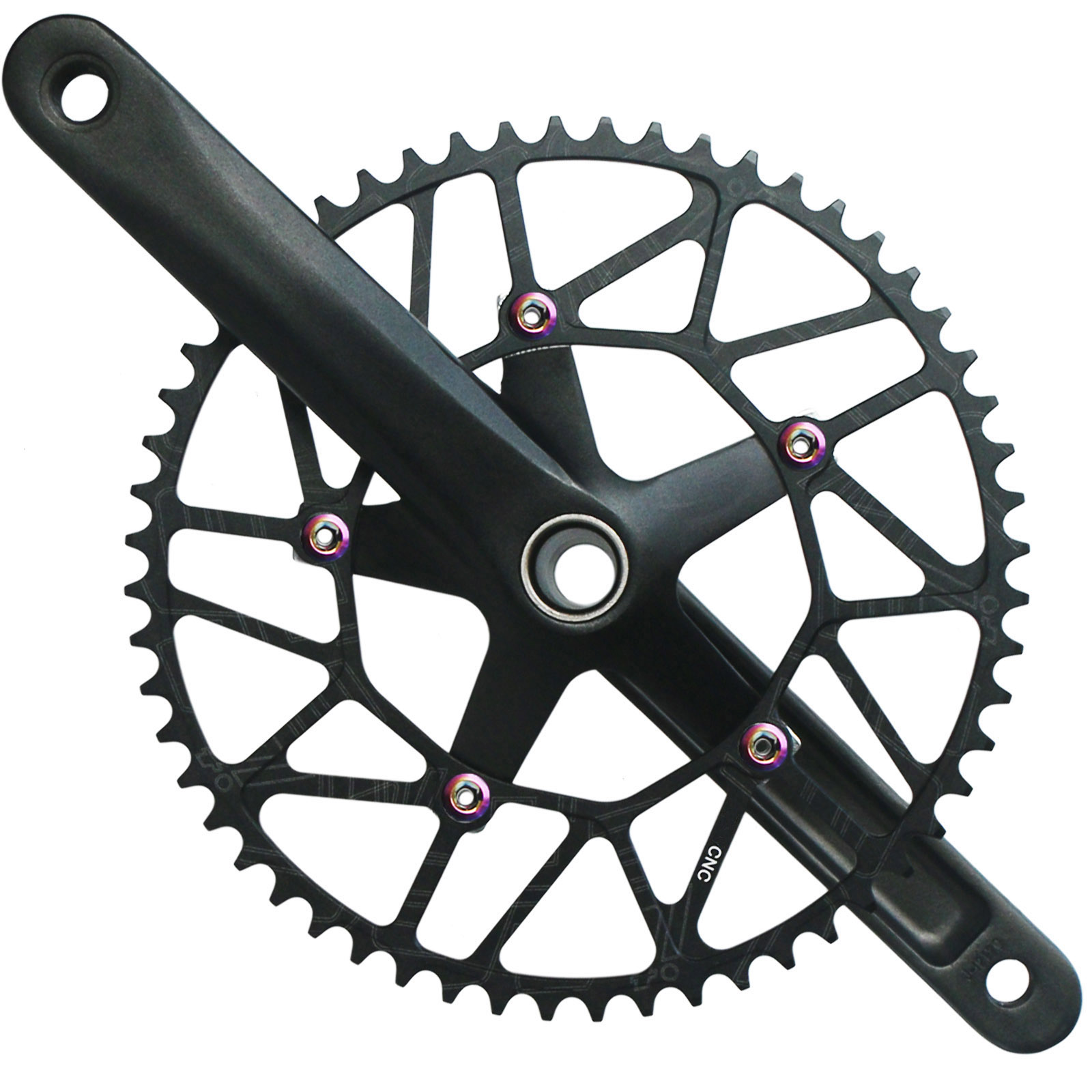 Mountain Biking Track - シングルスピード固定スプロケット,42t,44t,50t,52t,54t,56t,58t 130 bcd、152mm、165170mm
