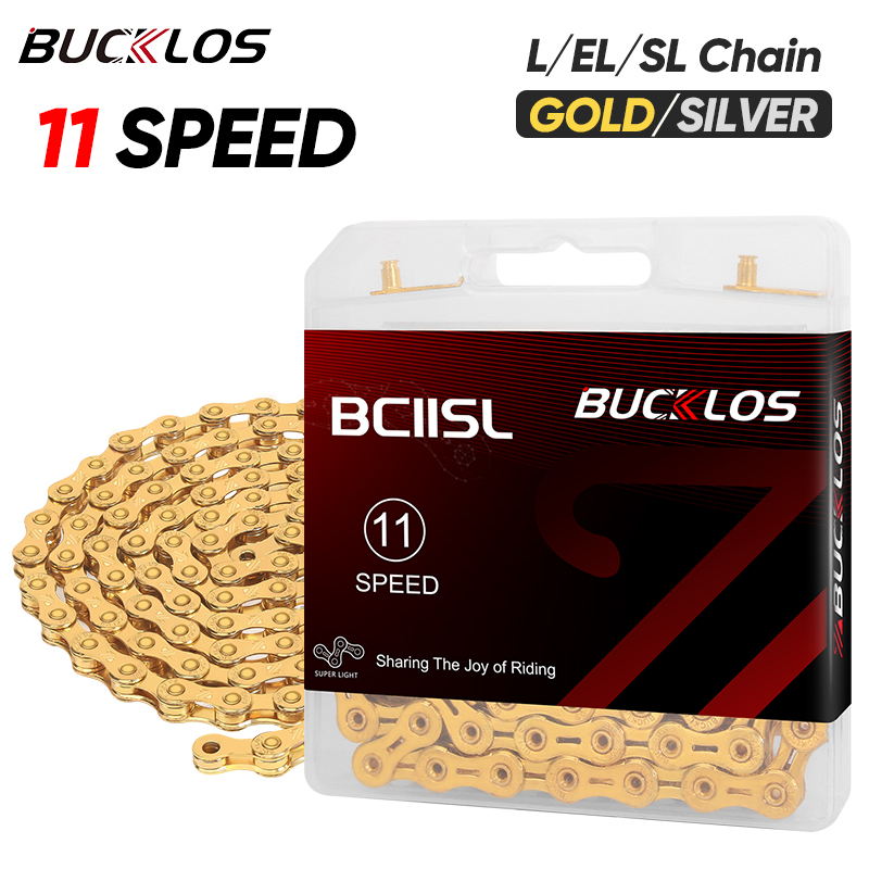 Mountain Biking Bc - バックル-超軽量マウンテンバイクチェーン,11スピード,ソリッド,中空,11V, 116リンク,電流