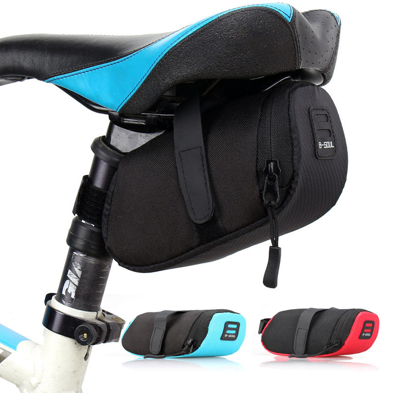 Mountain Biking Fanny Pack - ナイロン自転車サドルバッグ防水マウンテンバイクサドル収納シートリアツールポーチバッグサドルアウトドアサイクリングMTBアクセサリー