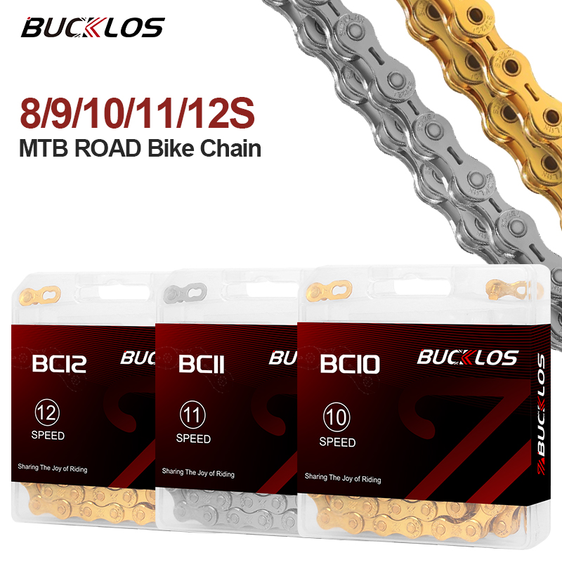 Mountain Biking Bc - BUCKLOS MTB バイクチェーンロード自転車 Corrente 8/9/10/11/12S マウンテンバイク電流