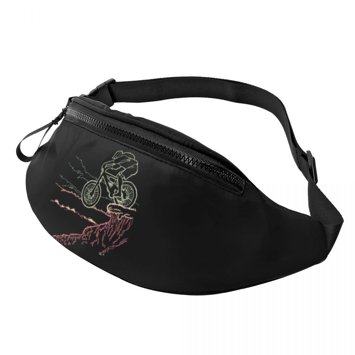 Mountain Biking Fanny Pack - カスタムカジュアルマウンテンバイクファニーパック メンズ レディース MTB バイク クロスボディ