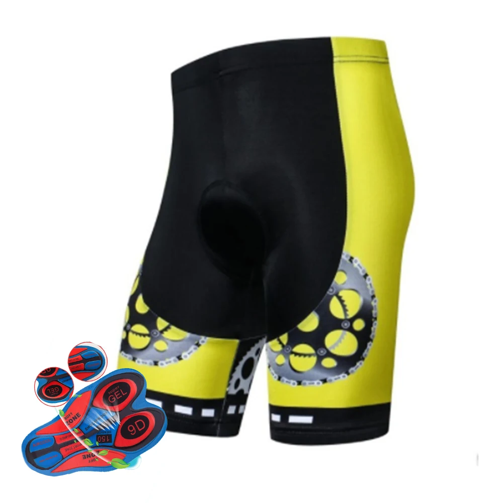 Mountain Biking Shorts Women - 9dジェルパッド入りタイツ,マウンテンバイクパンツ,日焼け止め
