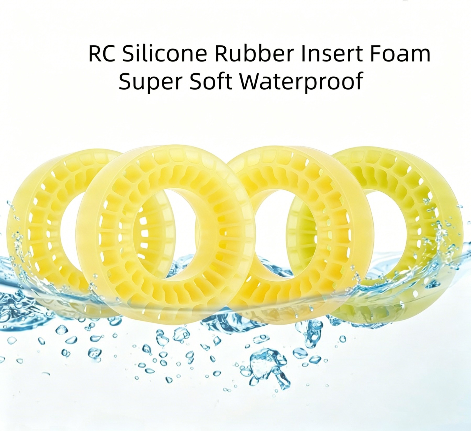0.7インチ RC シリコンゴムタイヤインサートフォーム防水 - Tire Insert Foam のレビューと価格