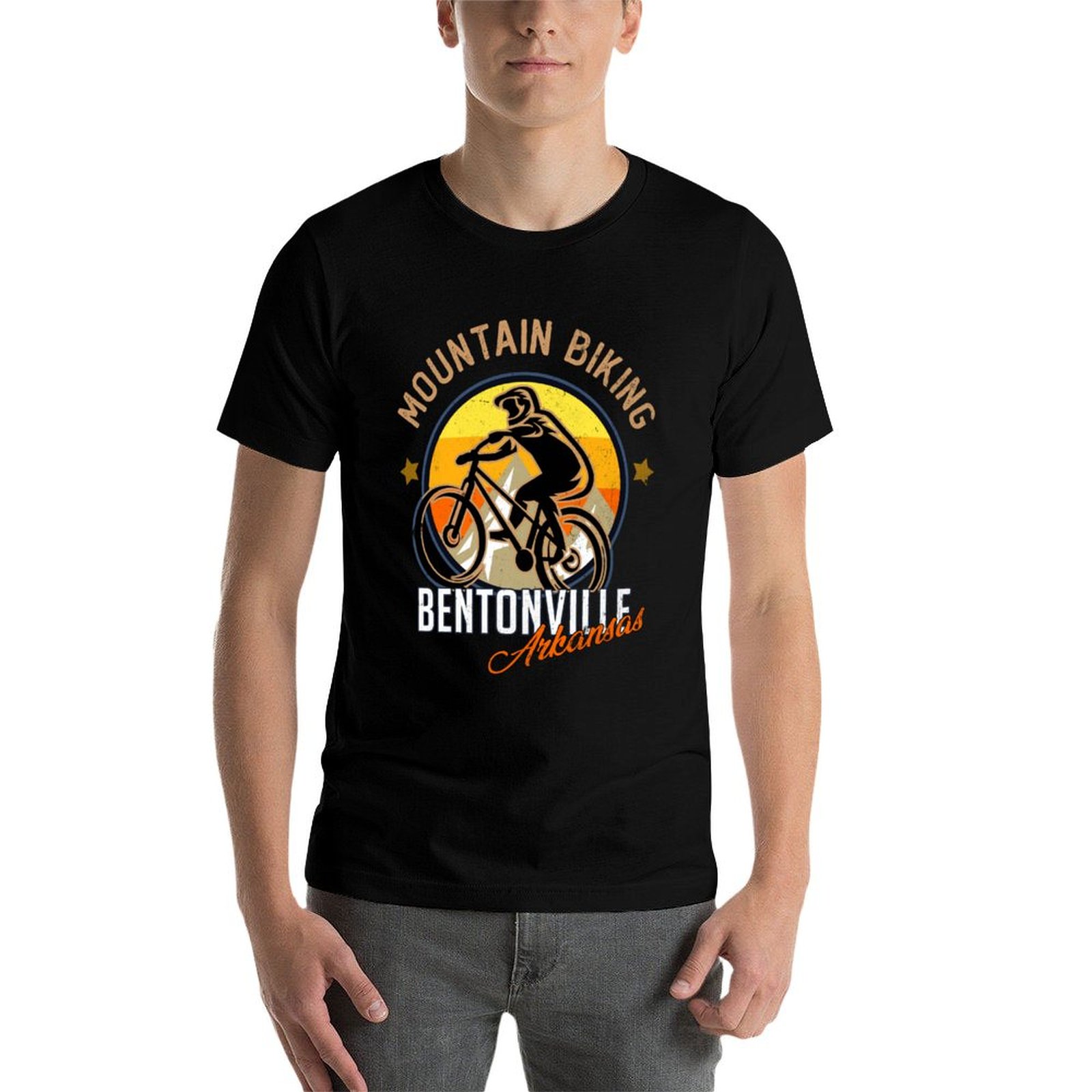 ベントンビル アーカンソー マウンテン バイキング Tシャツ - Mountain Biking Arkansas のレビューと価格