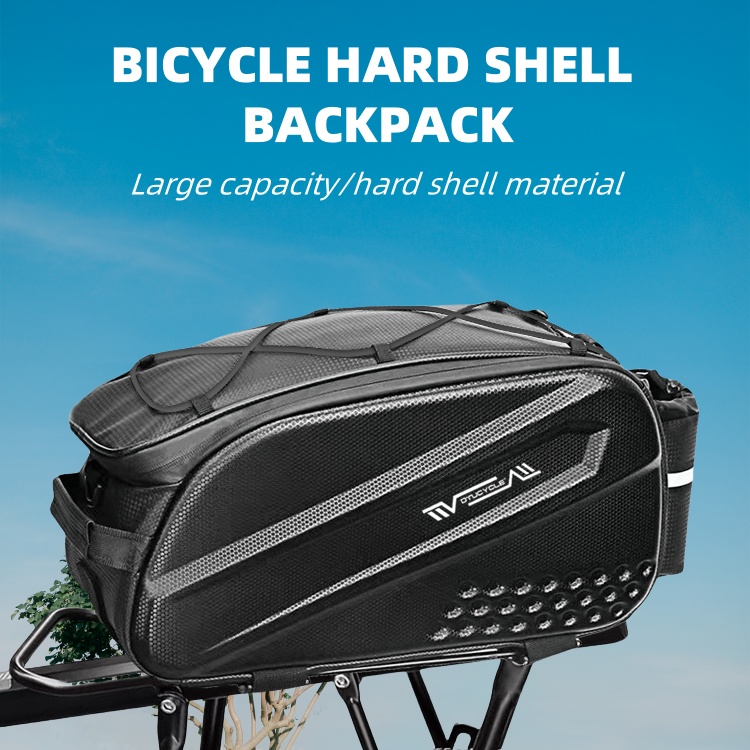 自転車バッグ、ハードシェルリアシートバッグ、マウンテンバイク - Mountain Biking Fanny Pack のレビューと価格