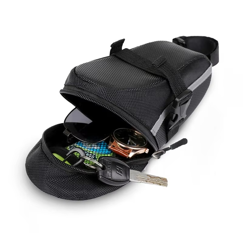 ナイロン自転車バッグ防水マウンテンバイクサドル収納シートリア - Mountain Biking Fanny Pack のレビューと価格