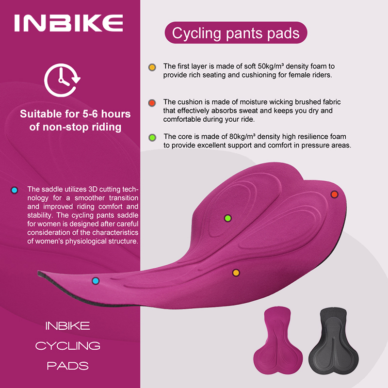 INBIKE レディースバイクショーツ パッド入りMTBサイ - Mountain Biking Shorts Women のレビューと価格