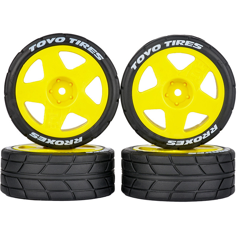 4 個レーシングロードゴムタイヤホイール 65 ミリメートル - Tire Insert Foam のレビューと価格