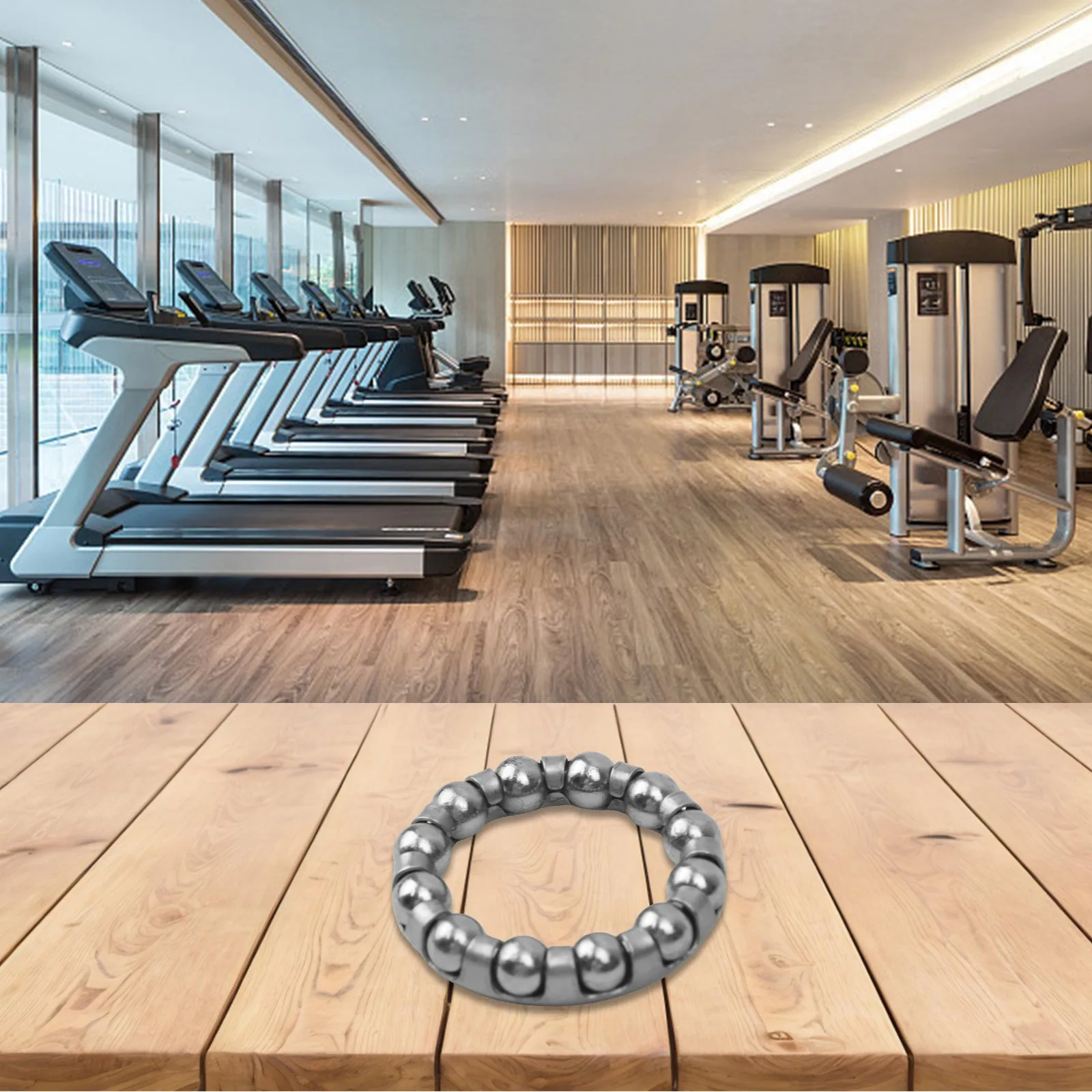 エクササイズバイクセンターシャフト回転ボールベアリングボール - Mountain Biking For Fitness のレビューと価格