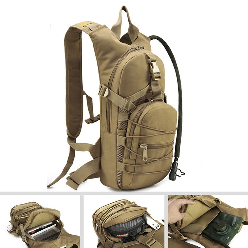 軽量タクティカルバックパック,ウォーターバッグ,サバイバル, - Mountain Biking Backpack のレビューと価格