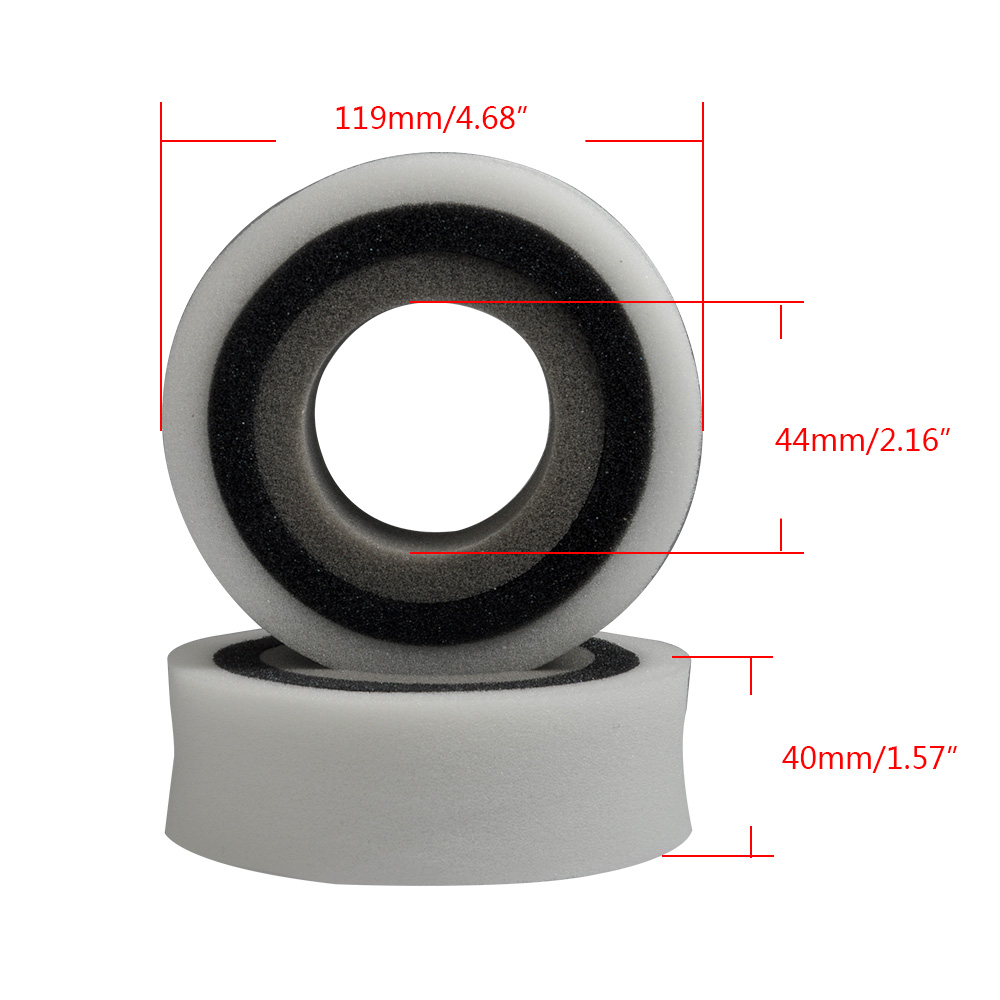 AXSPEED 1 ペア 1.9/2.2 インチタイヤソフト - Tire Insert Foam のレビューと価格