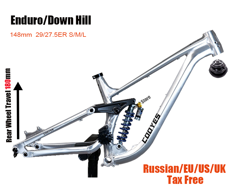 フルサスペンションフレーム FR/DH/AM エンデューロ  - Mountain Biking Track のレビューと価格