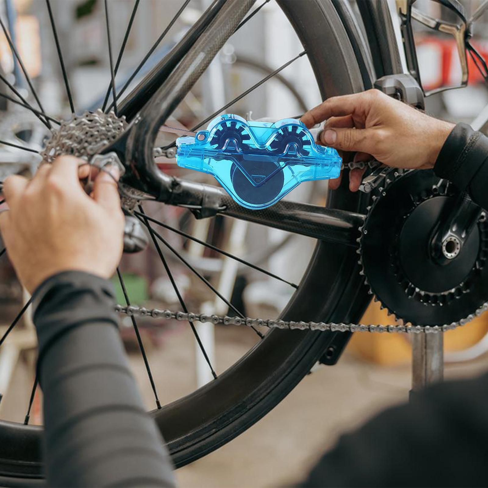 バイクチェーンクリーニングブラシセット チェーンスクラバーウ - Mountain Biking For Fitness のレビューと価格