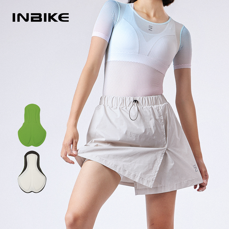 プロの自転車ショーツ,ポケット付きマウンテンバイクスカート, - Mountain Biking Shorts Women のレビューと価格