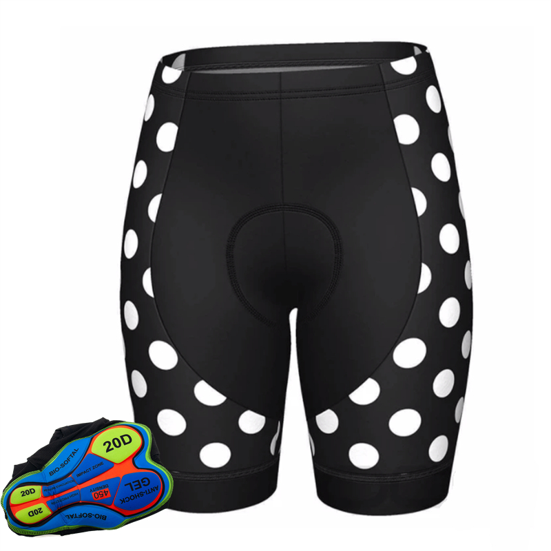 20D ゲルパッドバイクタイツ Mtb Ropa Cicli - Mountain Biking Shorts Women のレビューと価格