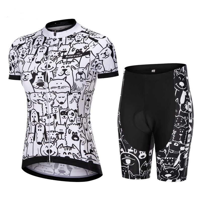 女性用サイクリングジャージースーツ、半袖ショーツ、マウンテン - Mountain Biking Shorts Women のレビューと価格
