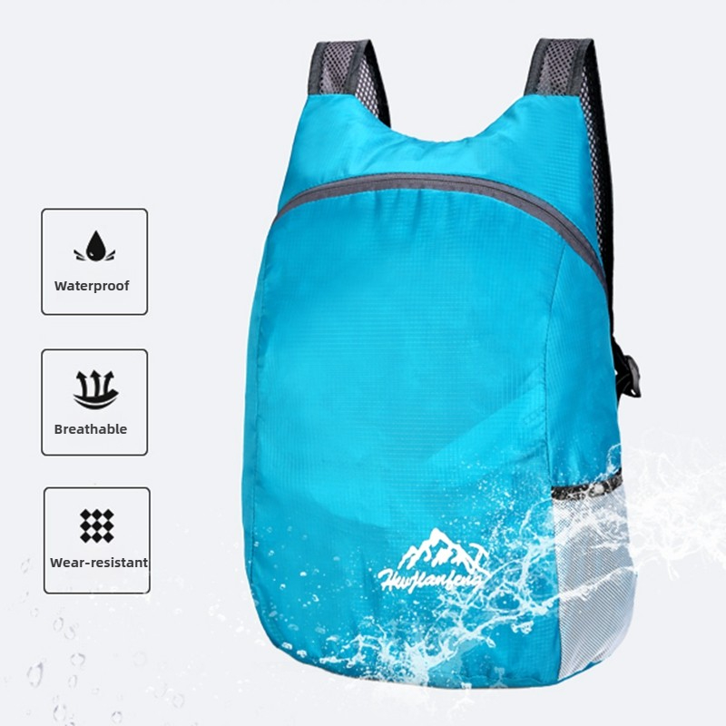 折りたたみバックパック旅行アウトドアバッグハイキング大容量旅 - Mountain Biking Backpack のレビューと価格