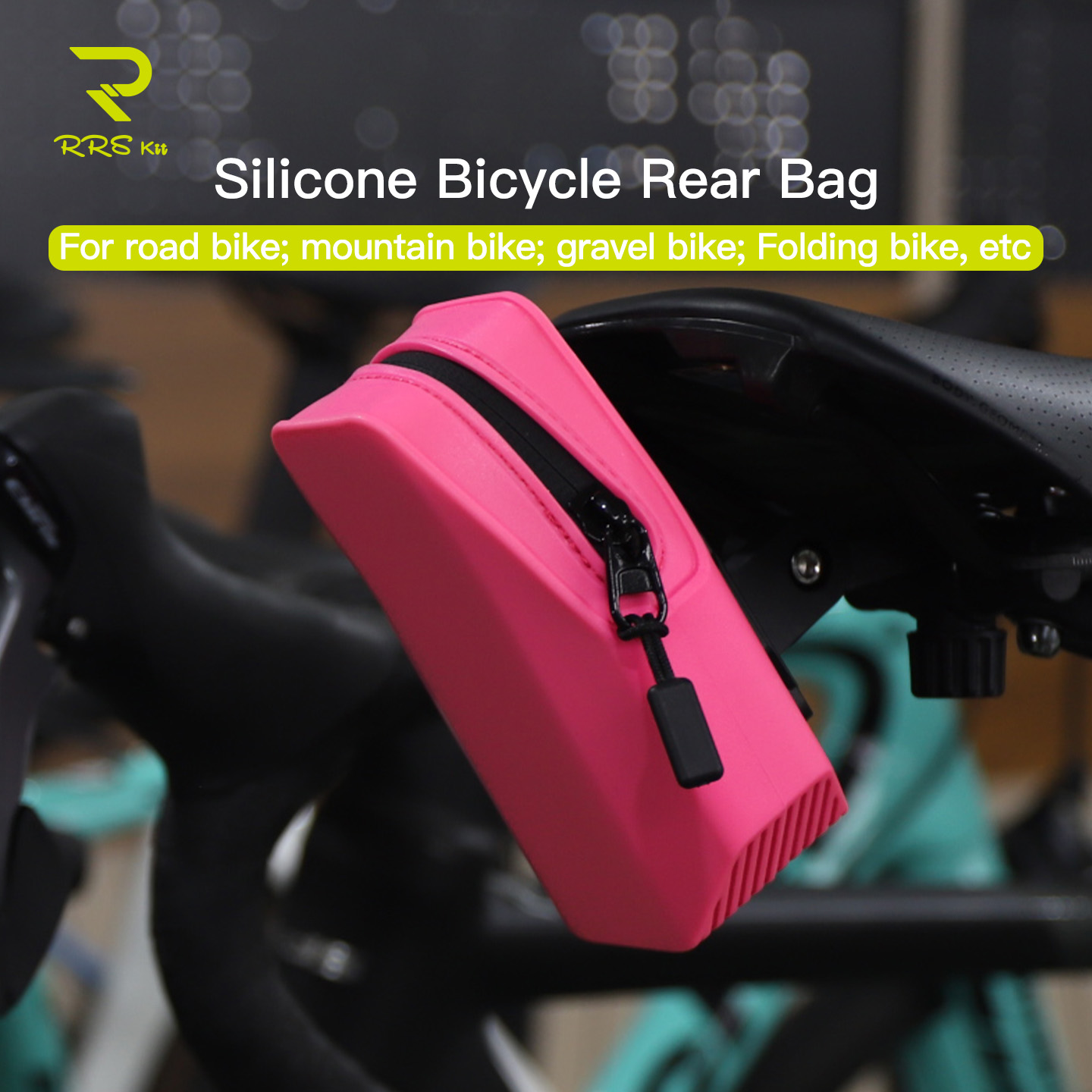 RRSKIT シリコン自転車テールバッグ ロード/マウンテン - Mountain Biking Fanny Pack のレビューと価格