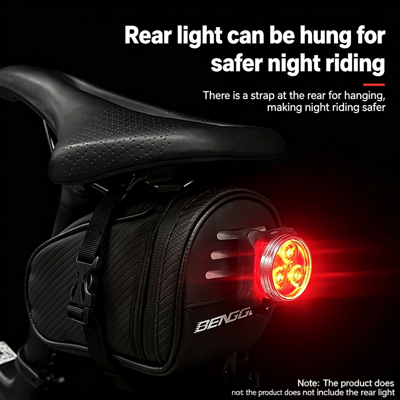 BENGGUO 自転車サドルバッグ小型防水収納黒反射材付き  - Mountain Biking Fanny Pack のレビューと価格