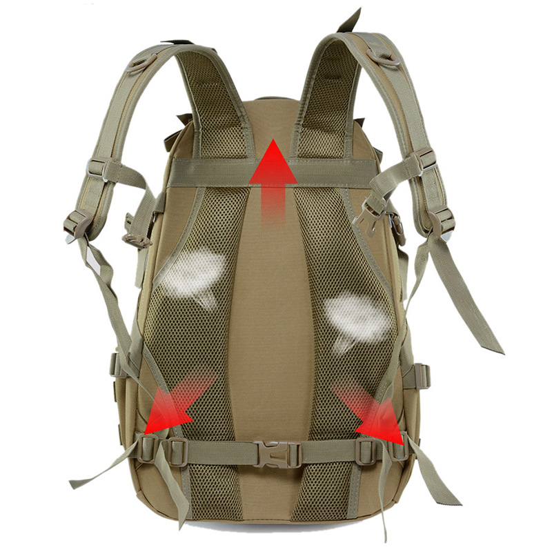 35L 戦術的なバックパック防水トレッキング釣り狩猟バックパ - Mountain Biking Backpack のレビューと価格