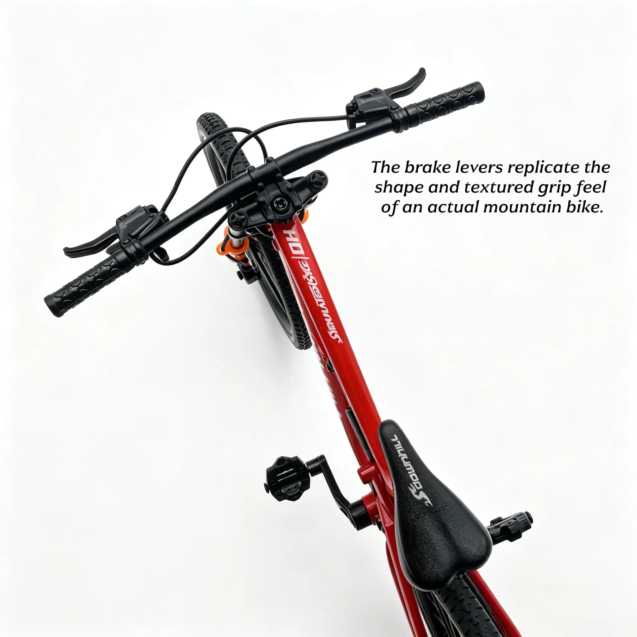 1:8スケール合金製ダウンヒルマウンテンバイクモデル、可動ホ - Mountain Biking Track のレビューと価格