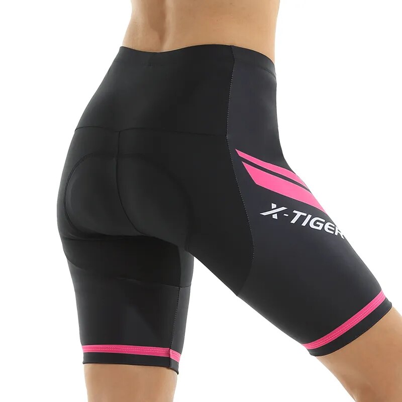 X-TIGER女性用サイクリングショーツ3Dジェルパッド入り - Mountain Biking Shorts Women のレビューと価格