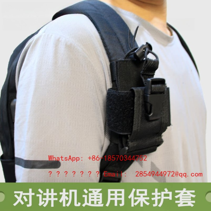 トランシーバーハンドセット用特殊保護カバー、ストラップ付きバ - Mountain Biking Fanny Pack のレビューと価格