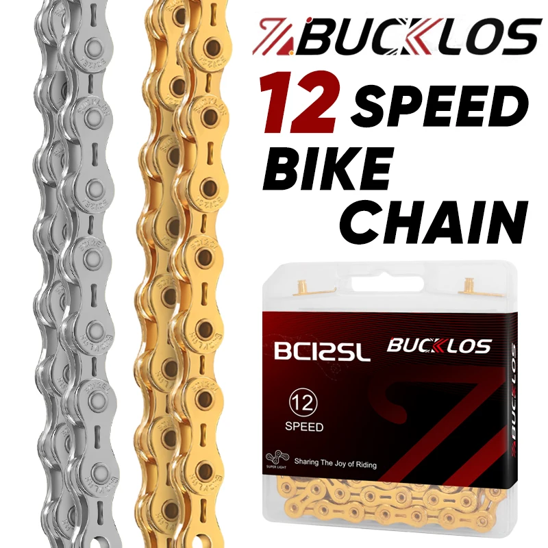BUCKLOS-12スピード自転車チェーン、12 s、126 - Mountain Biking Bc のレビューと価格