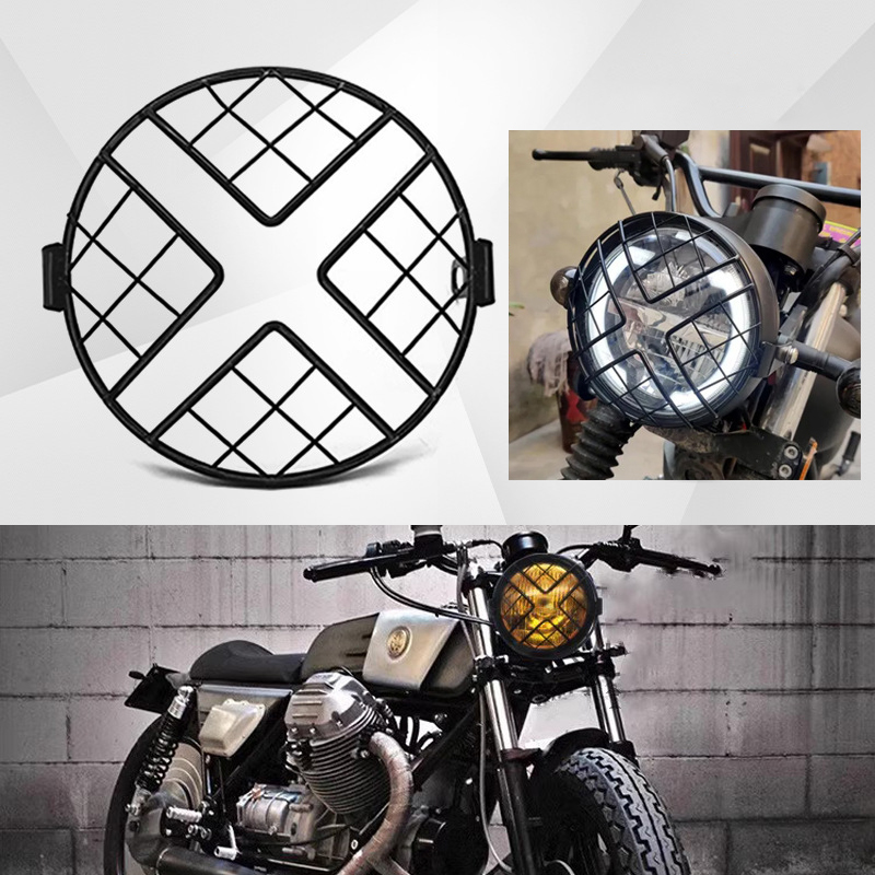 ユニバーサルモーターサイクルヘッドライトグリルガード、交換用 - Xtreme Mountain Biking のレビューと価格