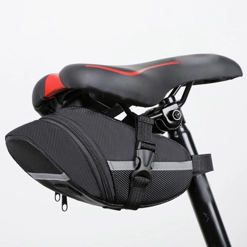 新しいセール-ユニバーサル自転車バッグ自転車防水テールバッグ - Mountain Biking Fanny Pack のレビューと価格